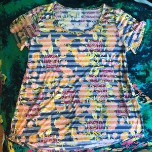 Large rose classic t